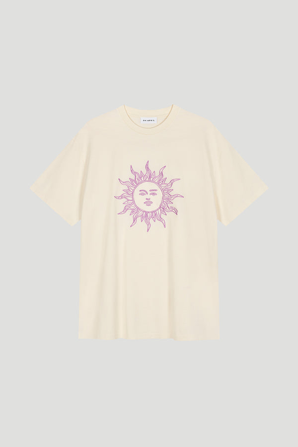 Oh April BF T-Shirt Sun Soft Sand