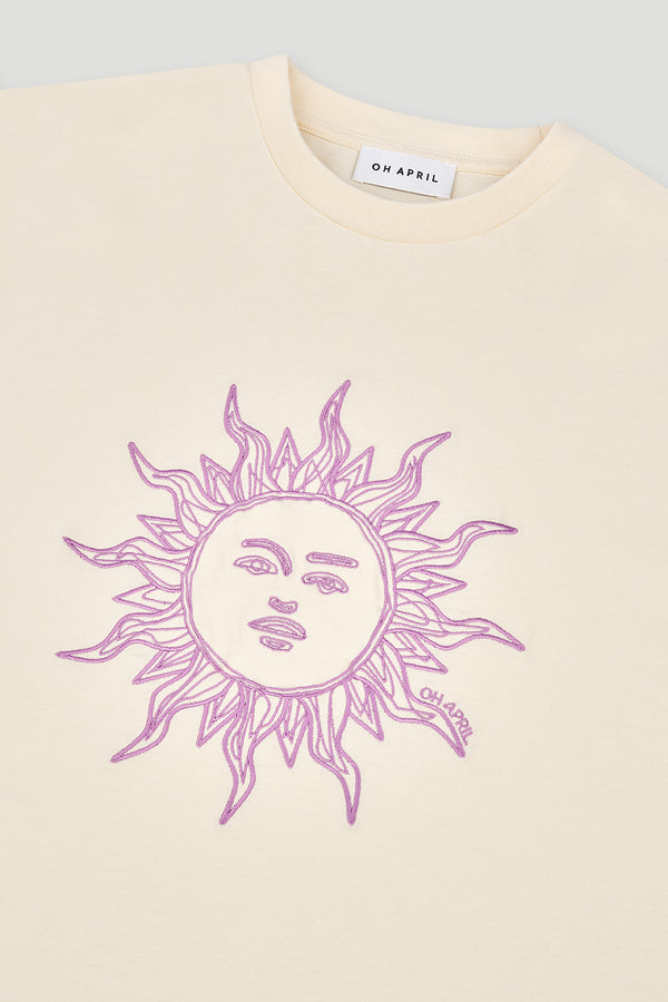 Oh April BF T-Shirt Sun Soft Sand