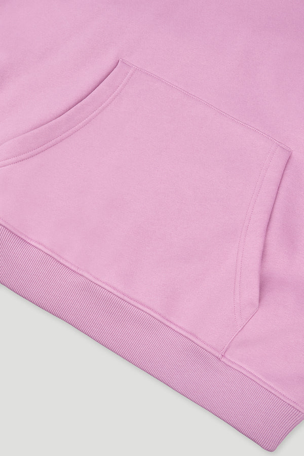 Oh April Boyfriend Hoodie Bright Lilac