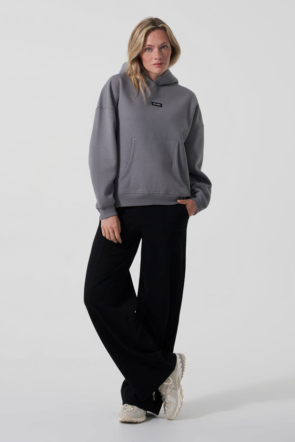 Oh April Boyfriend Hoodie Dark Grey