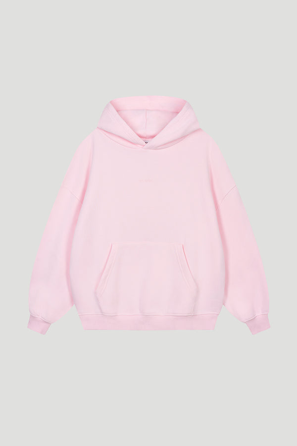 Oh April Boyfriend Hoodie Iconic Sugar Pink