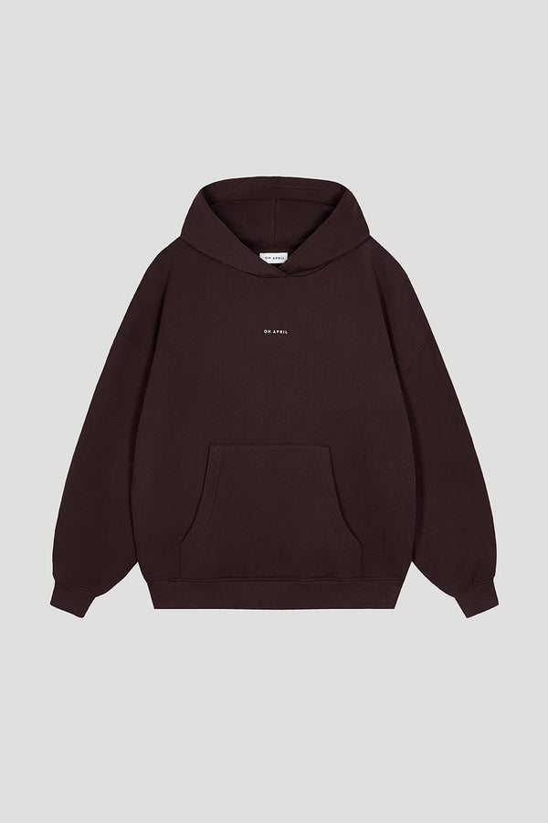 Oh April Boyfriend Hoodie Truffle