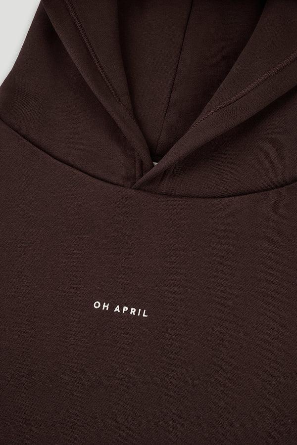 Oh April Boyfriend Hoodie Truffle
