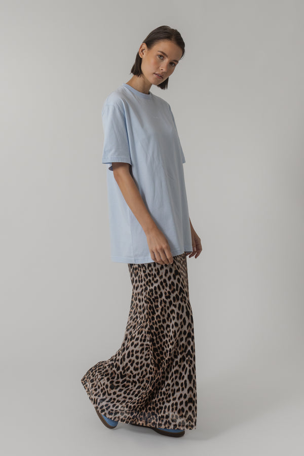 Oh April Boyfriend T-Shirt Blue