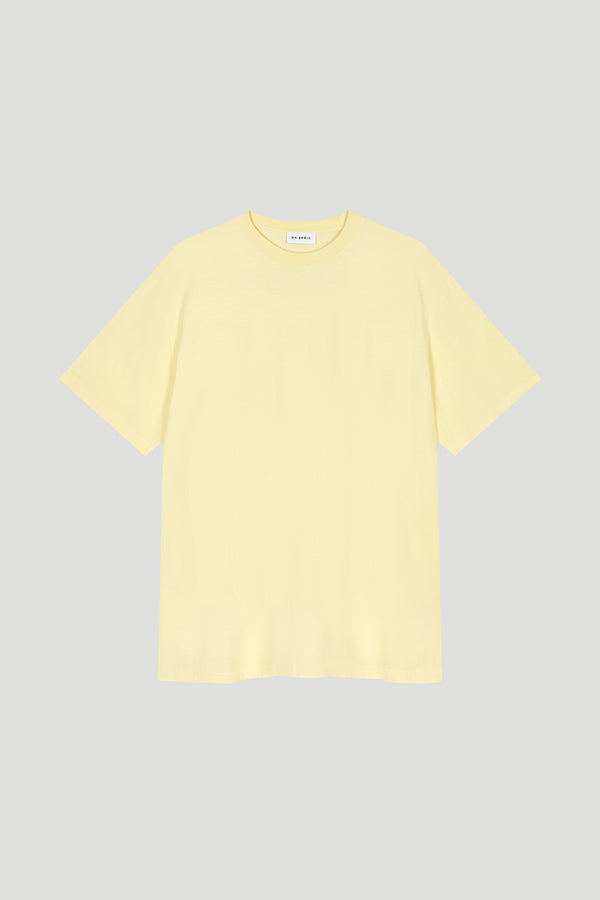 Oh April Boyfriend T-Shirt Lemon