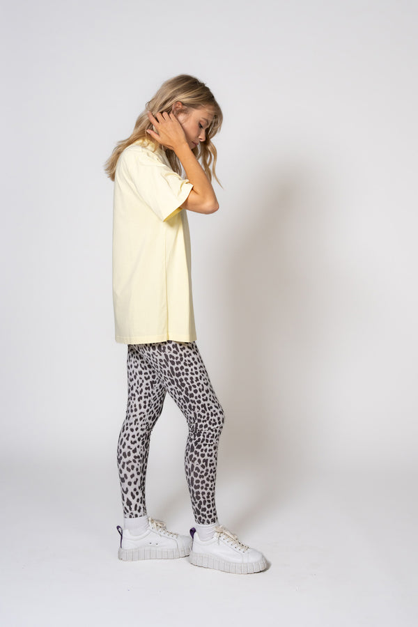 Oh April Boyfriend T-Shirt Lemon