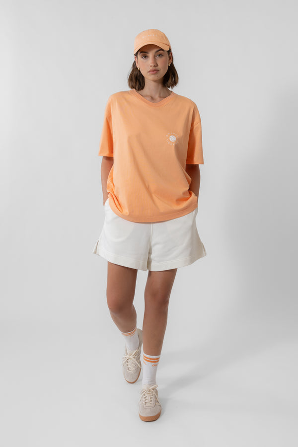 oh april Boyfriend T-Shirt Progress Peach