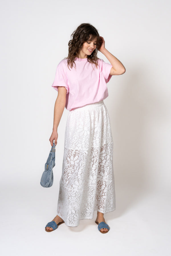 Oh April Boyfriend T-Shirt Soft Blush