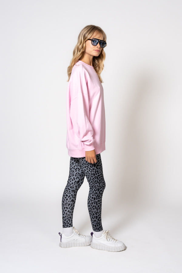 Oh April Crewneck Sweater Summer Party Soft Blush