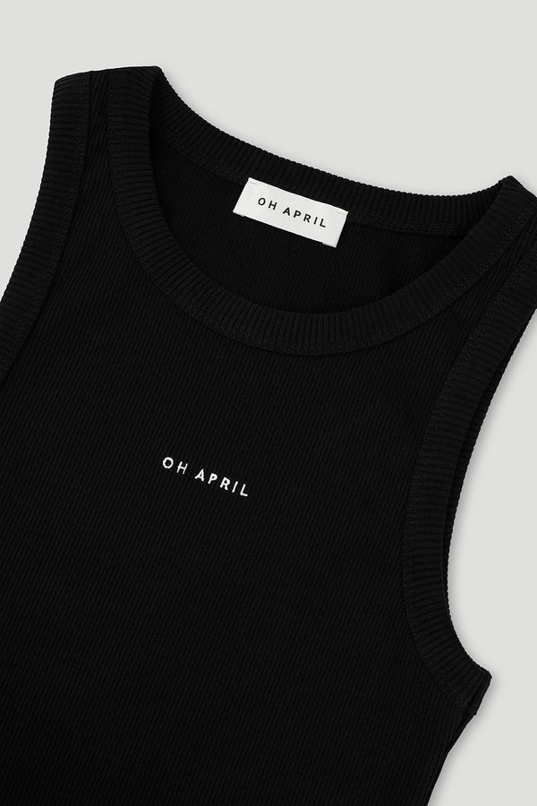 Oh April Dara Top Black