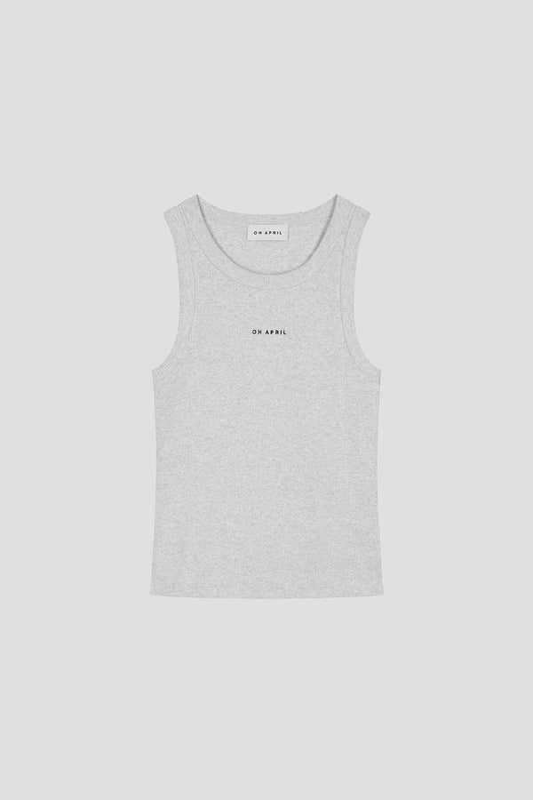 oh april Dara Top Grey