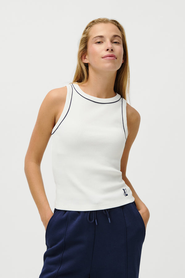 Oh April Dira Top Off White