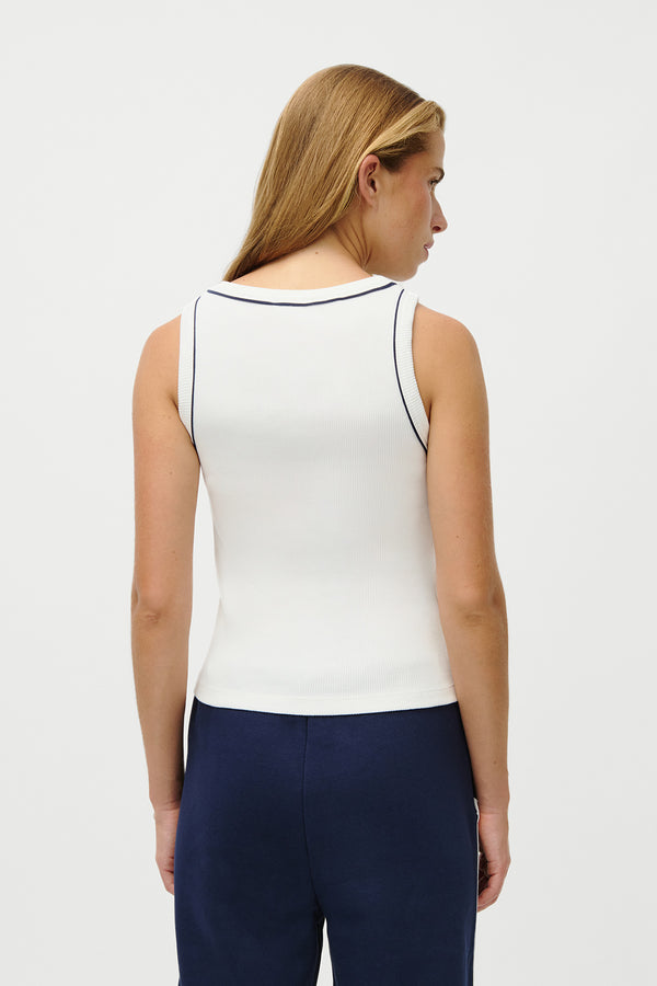 Oh April Dira Top Off White