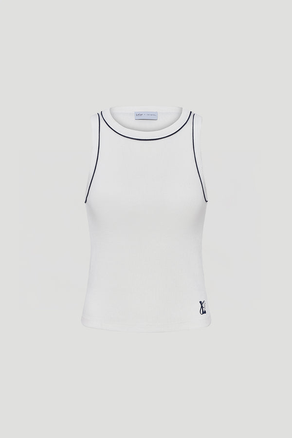 Oh April Dira Top Off White