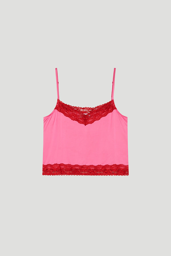 Oh April Dizzy Pyjama Set Pink