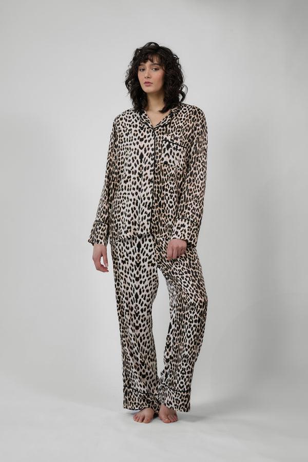 Oh April Feja Satin Pyjama 2 Leo