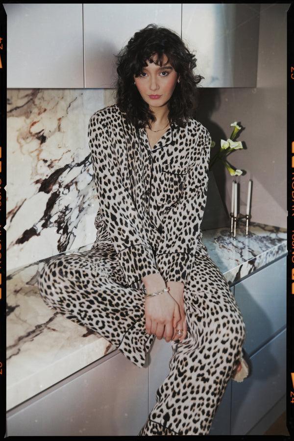 oh april Feja Satin Pyjama 2 Leo