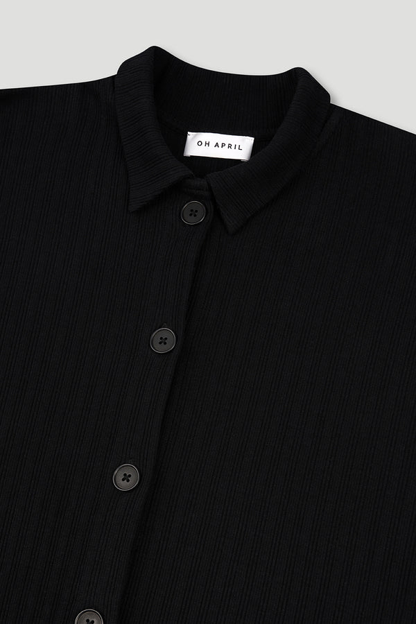 Oh April Fleur Blouse Black