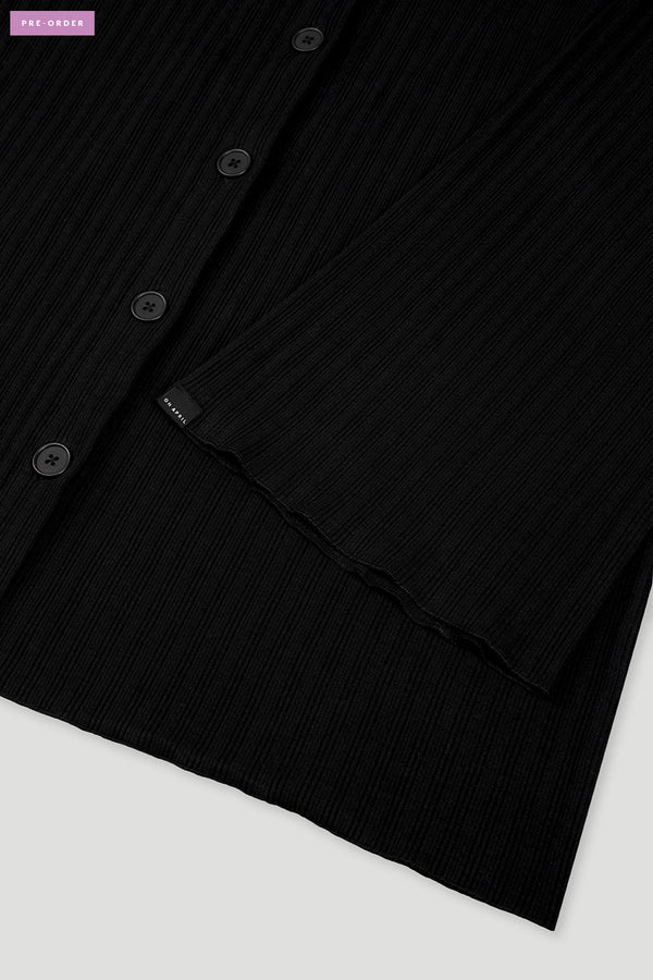 Oh April Fleur Blouse Black