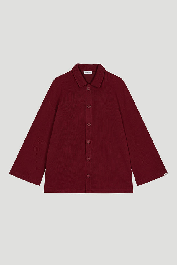 Oh April Fleur Winter Blouse Merlot