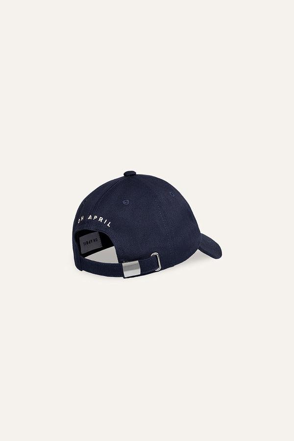 Oh April Good Karma Club Cap Dark Blue