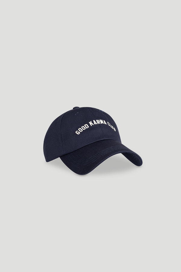 oh april Good Karma Club Cap Dark Blue
