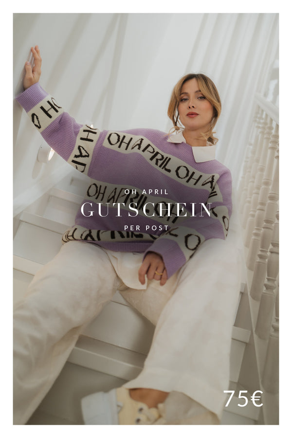 Oh April Gutschein Karte