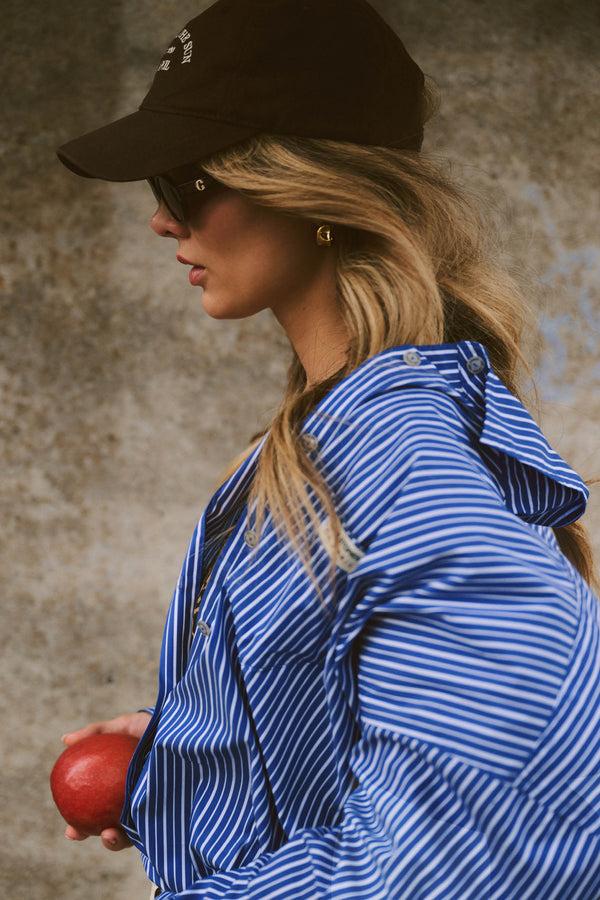 oh april Hailey Shirt Blue