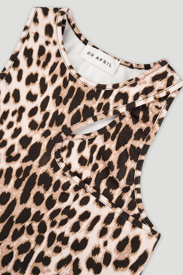 Oh April Haley Sport Top Leo