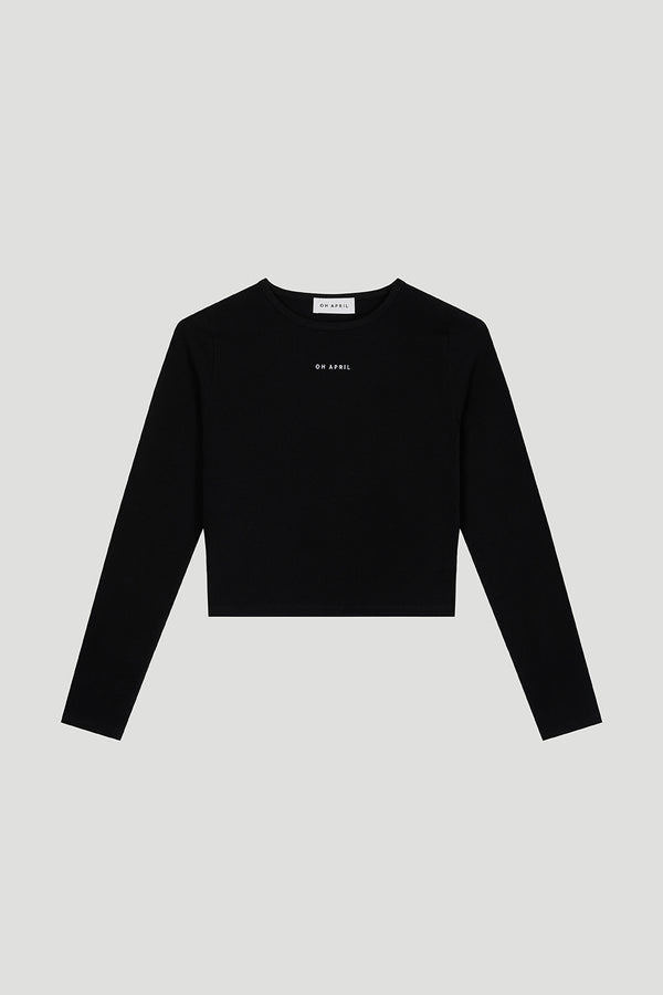 oh april Ica Longsleeve Black