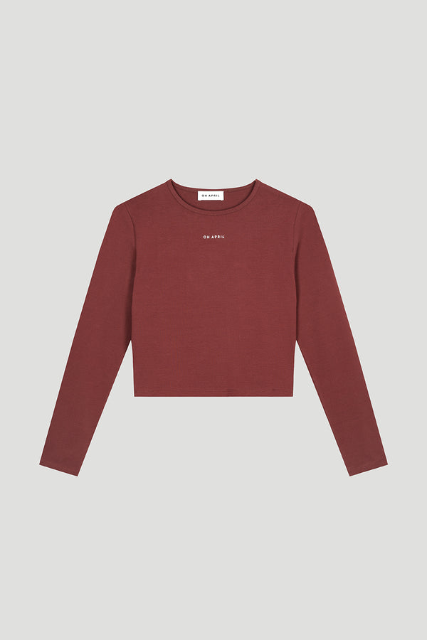 Oh April Ica Longsleeve Cherrywood