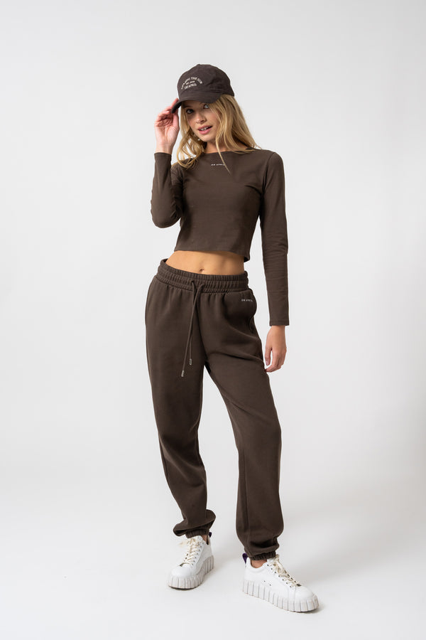 Oh April Ica Longsleeve Deep Brown