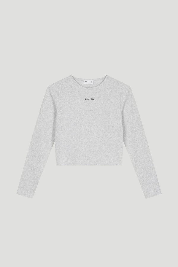 Oh April Ica Longsleeve Grey