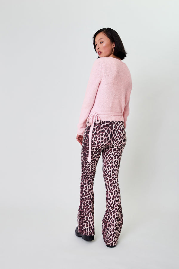 Oh April Indie Wrap Jacket Sugar Pink