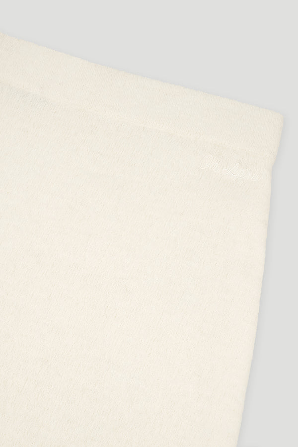 Oh April Insa Knit Skirt Off White