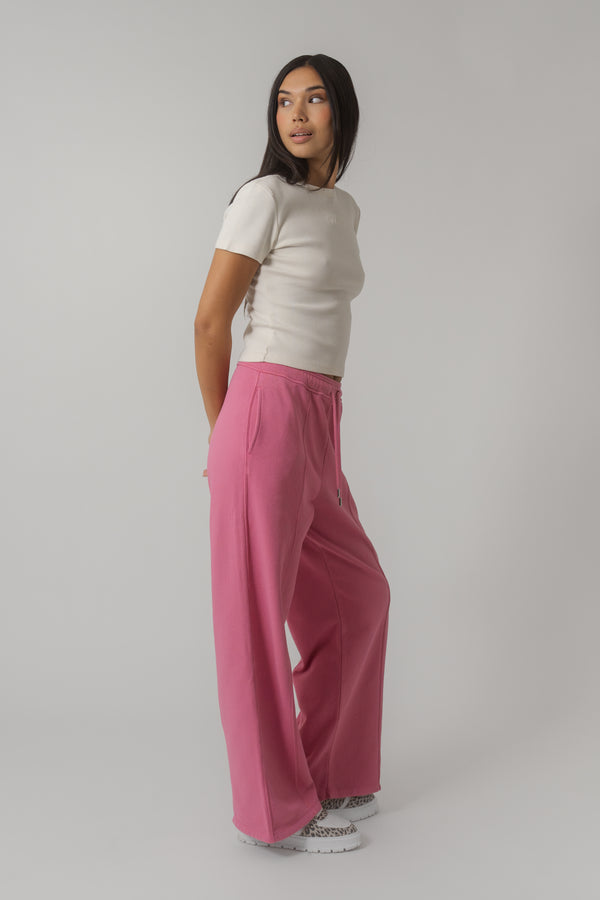 Oh April Ivy Rib T-Shirt Sand