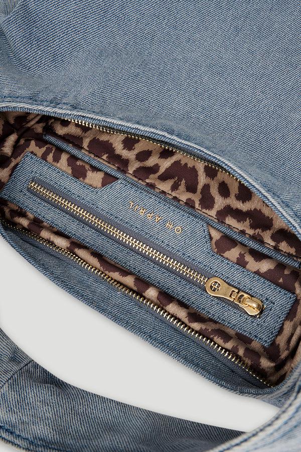 Oh April Jade Shoulder Bag Denim Blue