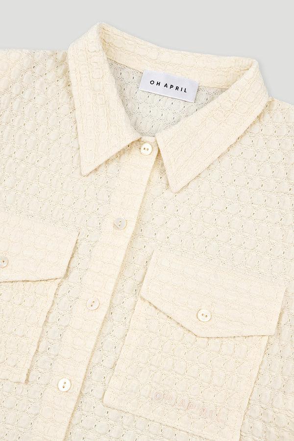 Oh April Jah Blouse Vanilla
