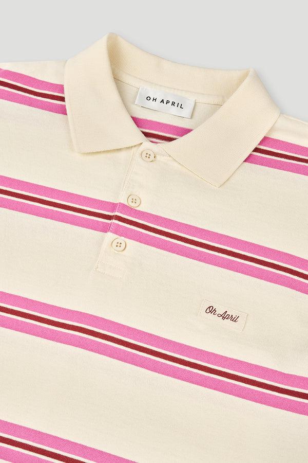 Oh April Jolina Polo Candy Stripe