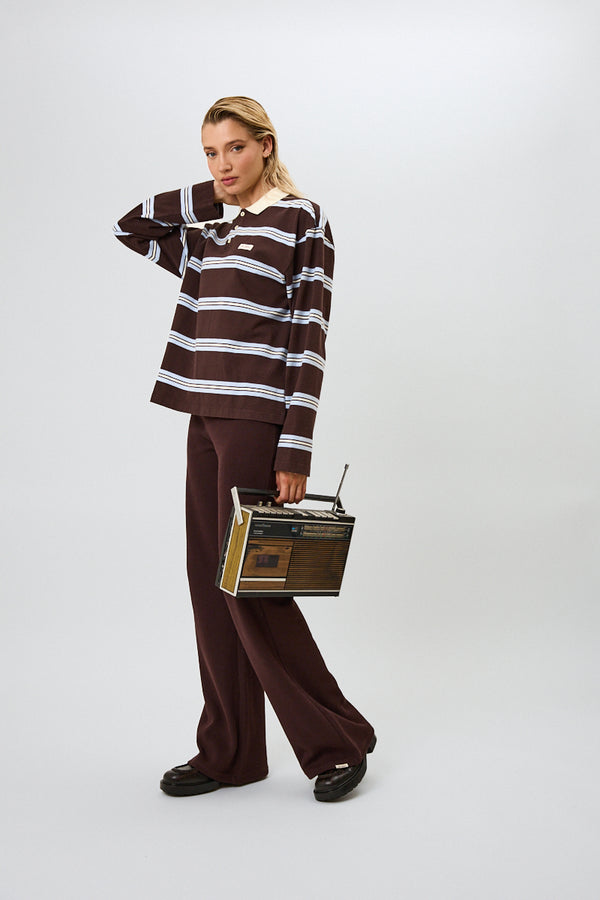 oh april Jolina Polo Windsurfer Stripe