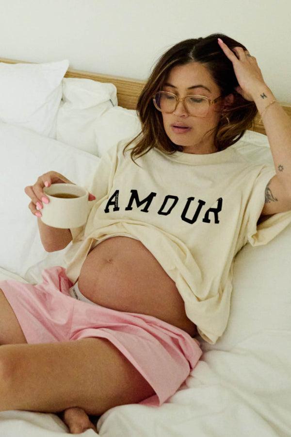 oh april Josie Top Off White