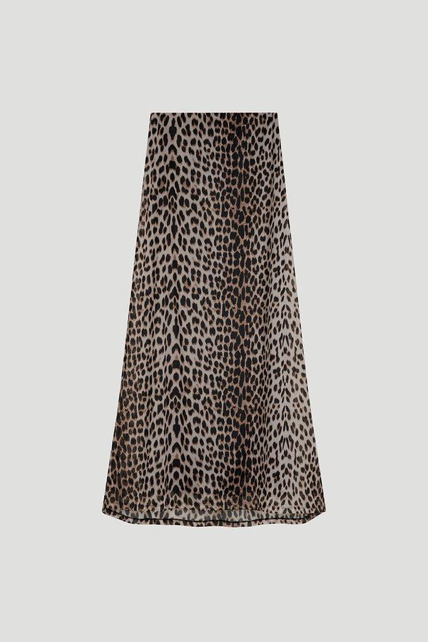 oh april Kaiya Mesh Skirt Leo