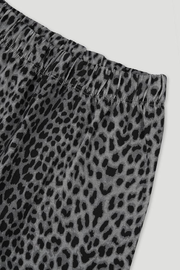 Oh April Kids Leggings Leo Grey