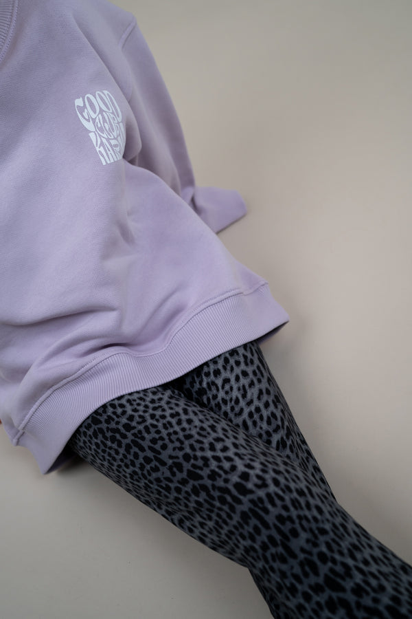 Oh April Kids Leggings Leo Grey