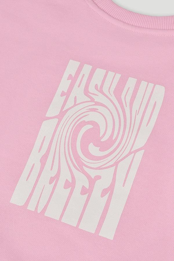 Oh April Kids Sweater Breezy Blush