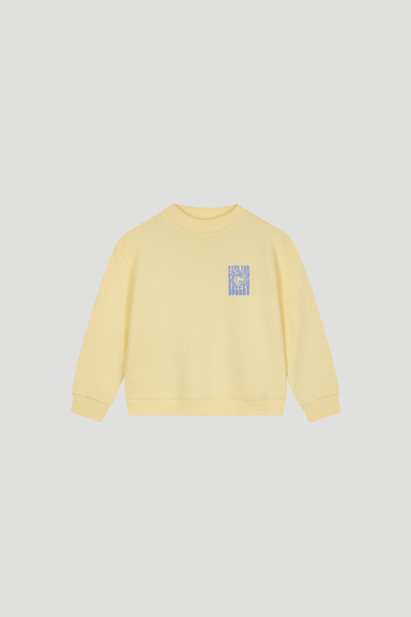 Oh April Kids Sweater Breezy Pastel Yellow