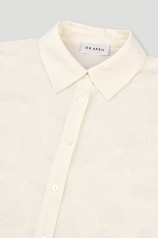 Oh April Lah Blouse Vanilla