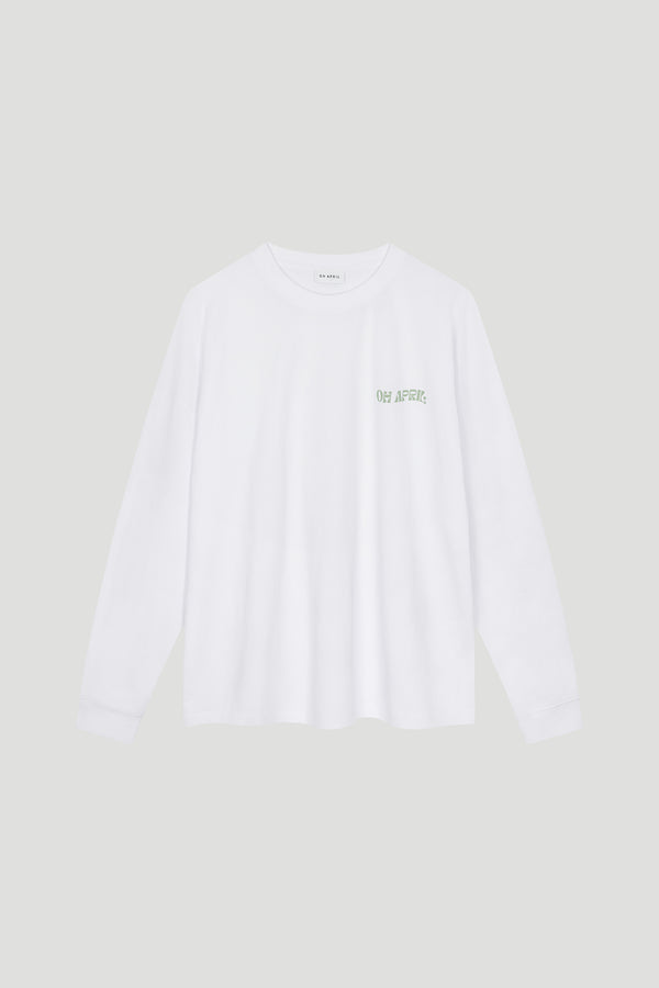 Oh April Longsleeve Distance Call White