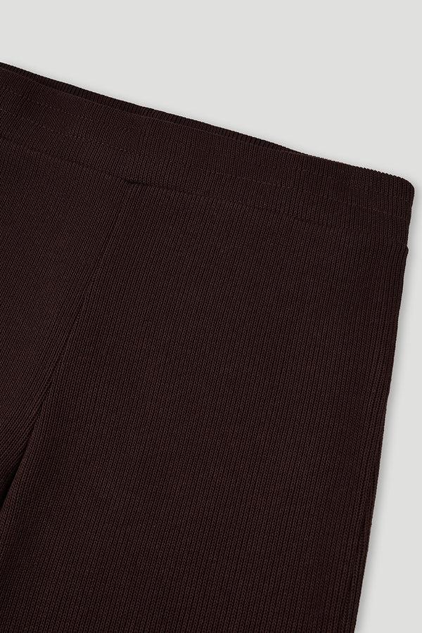 Oh April Lyle Flared Winter Pants Truffle