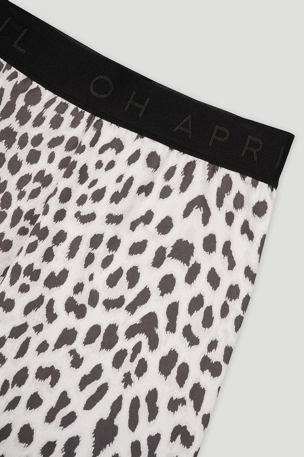 Oh April Madison Sport Bike Shorts Leo Light Grey